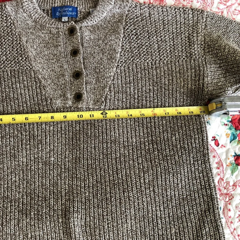 Quarter-Button Sweater - Picture 6 of 14